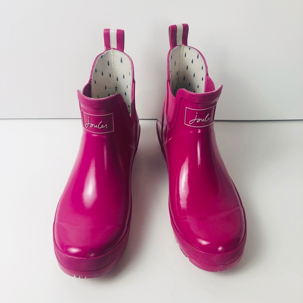 ⭐️SOLD⭐️ NWT JOULES PINK rain boots sz7